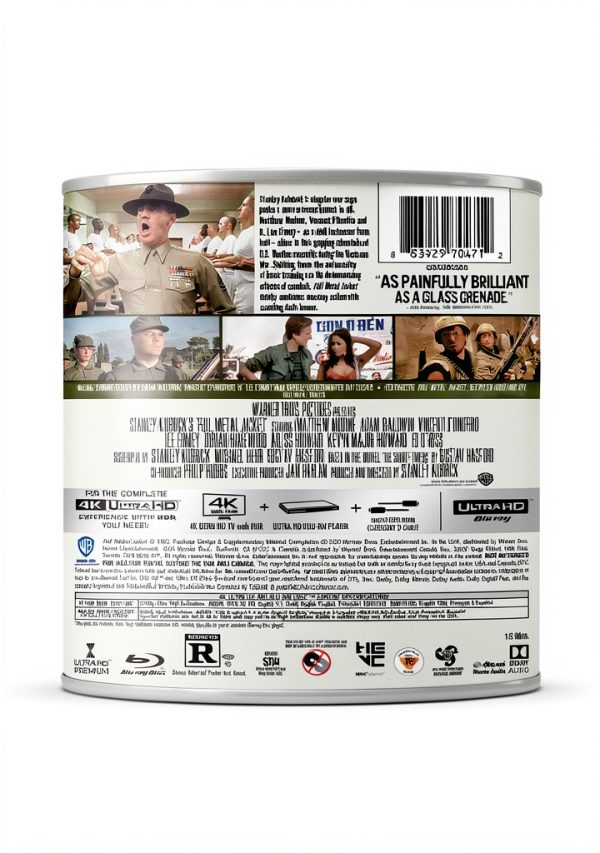 Full Metal Jacket Blu-ray Stanley Kubrick Military War Film-2