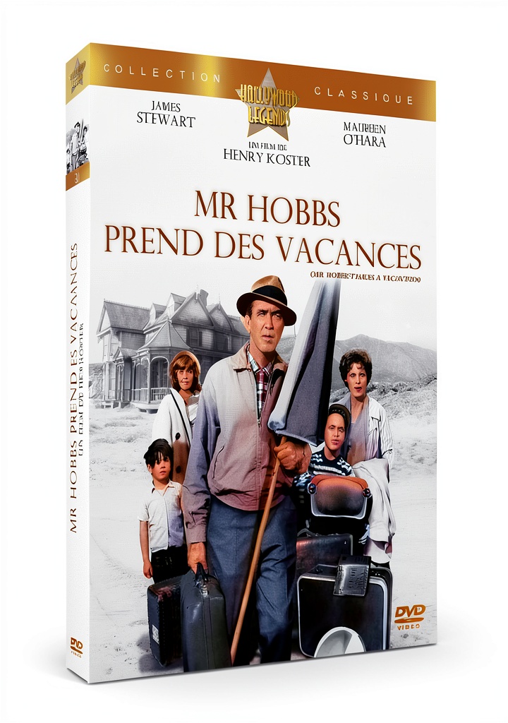 Monsieur Hobbs Prend DVD case showing front cover and disc