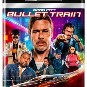 Bullet Train Blu-ray Action Movie Brad Pitt Sony Pictures-0