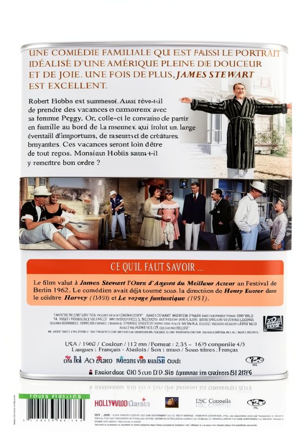 Monsieur Hobbs Prend DVD PAL Import English French Subtitles-1
