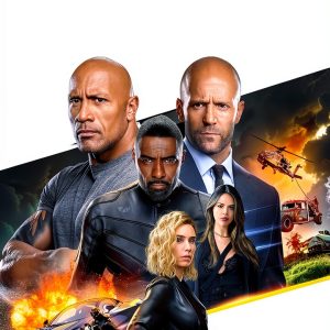 Hobbs Shaw DVD Action Adventure Dwayne Johnson Jason Statham-0