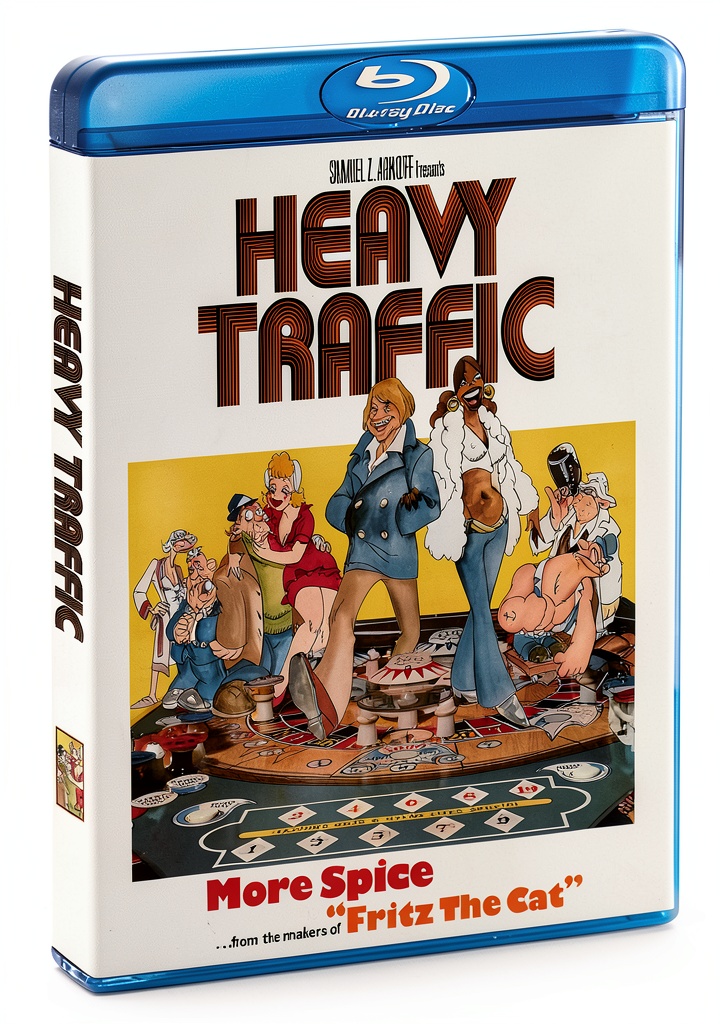 Ralph Bakshi animated film Blu-ray case with anamorphic widescreen display