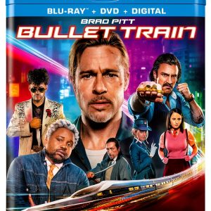 Bullet Train Blu-ray Action Movie Brad Pitt Sony Pictures-0