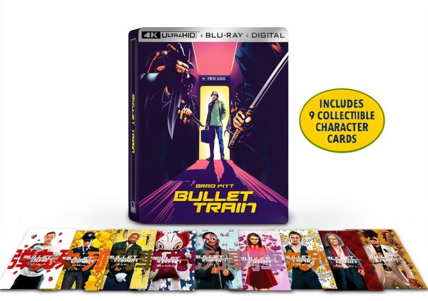 Bullet Train Blu-ray Action Movie Brad Pitt Sony Pictures-2